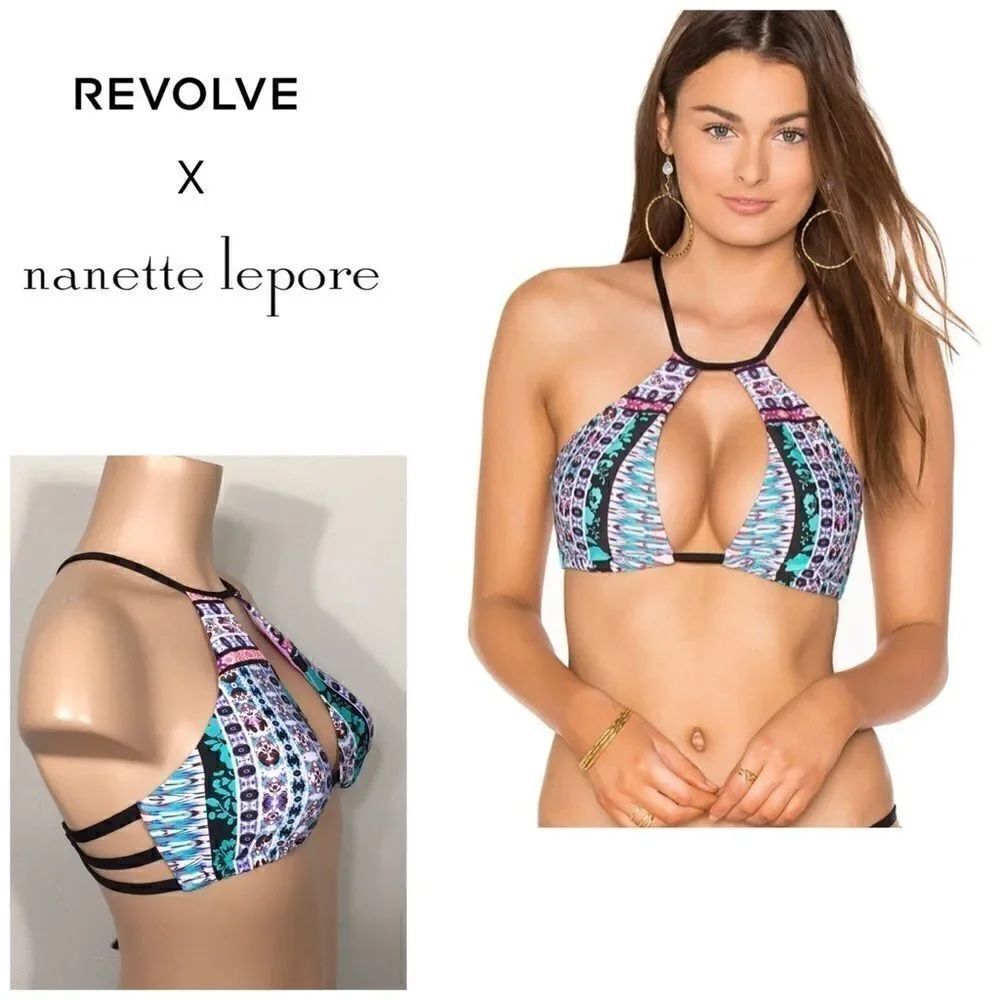 Nanette Lepore bikini top. NWT